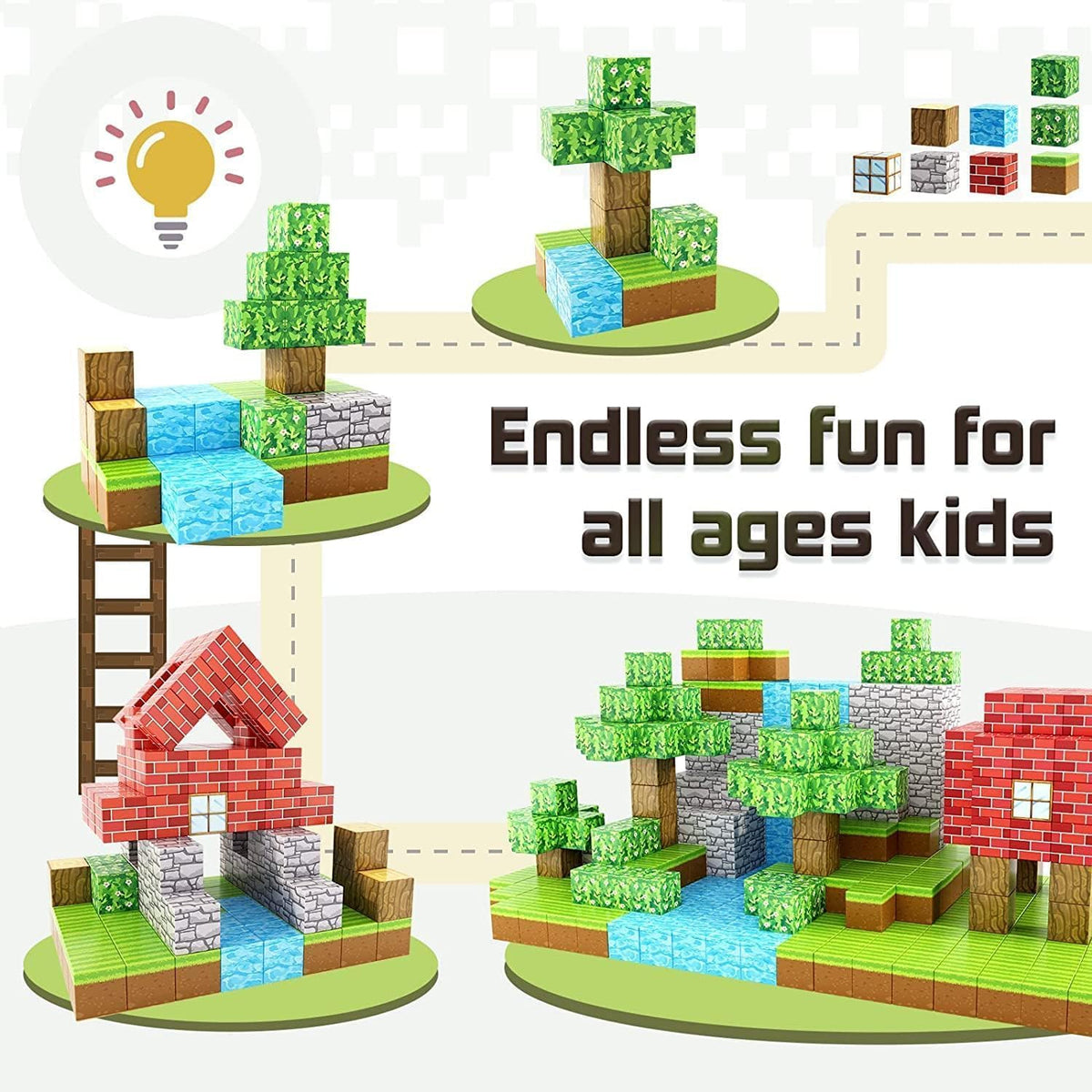 Magnetic Building Blocks