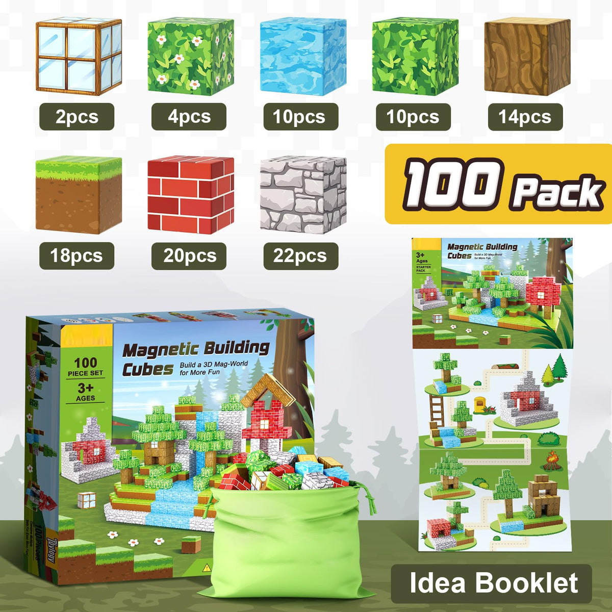 Magnetic Building Blocks